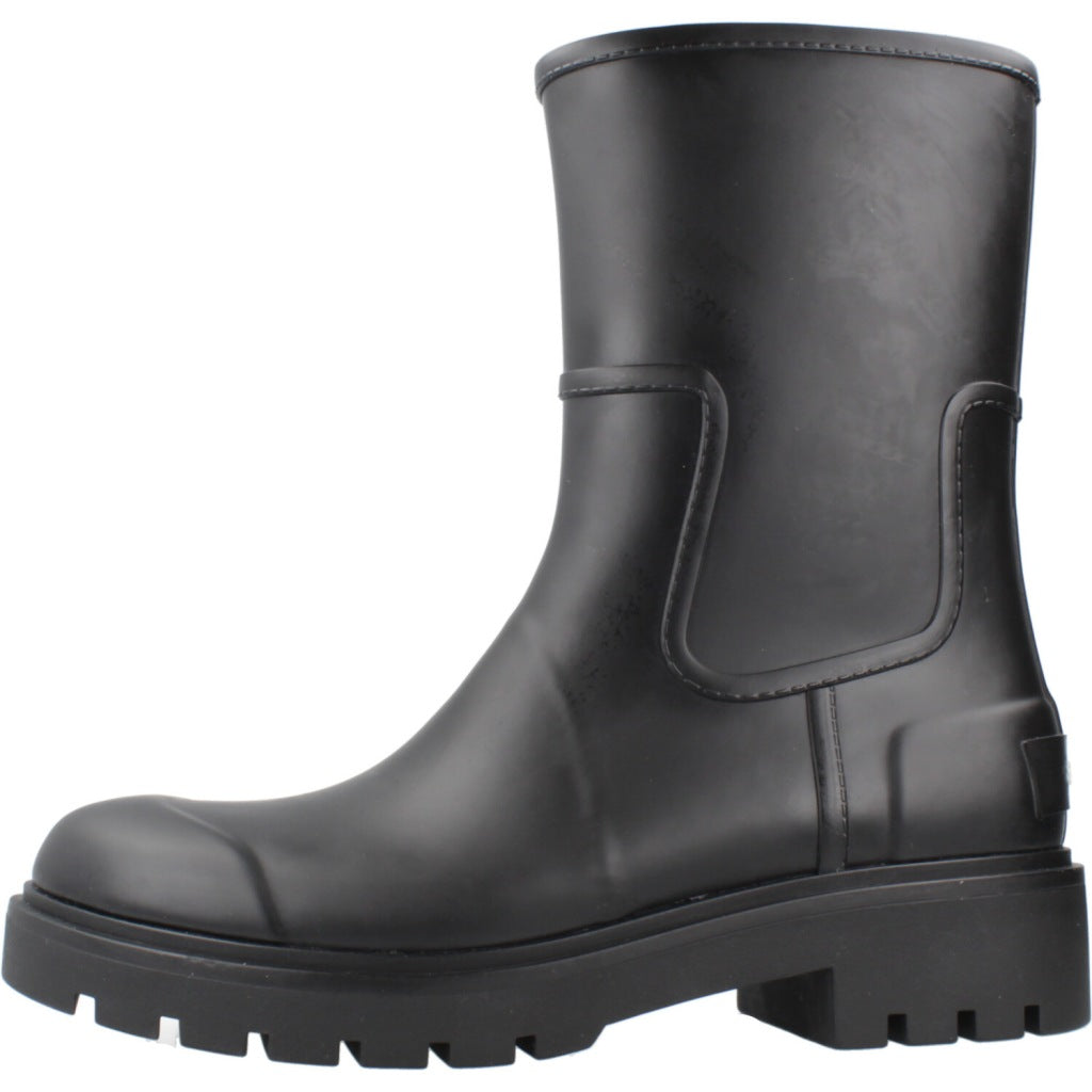 CALVIN KLEIN MID RAINBOOT RUBBER en color NEGRO (2)