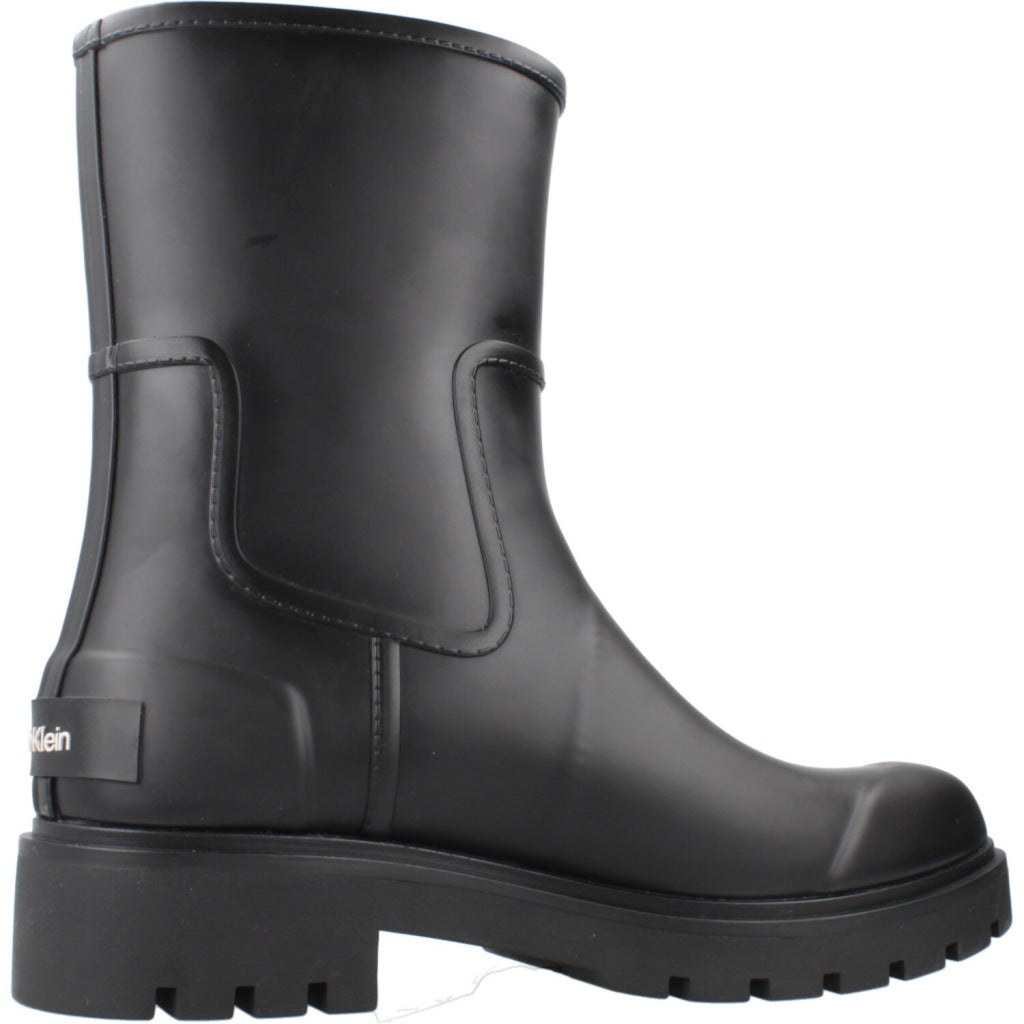 CALVIN KLEIN MID RAINBOOT RUBBER en color NEGRO (4)
