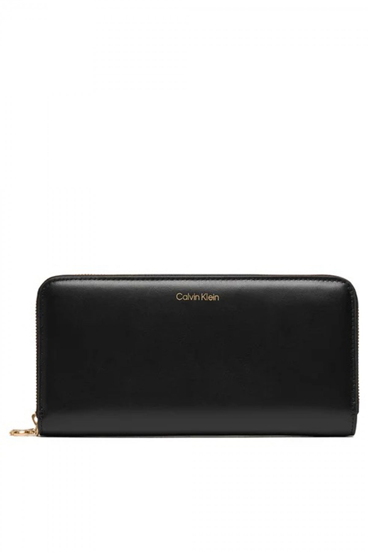 CALVIN KLEIN CK LARGE ZIP AROUND en color NEGRO (1)