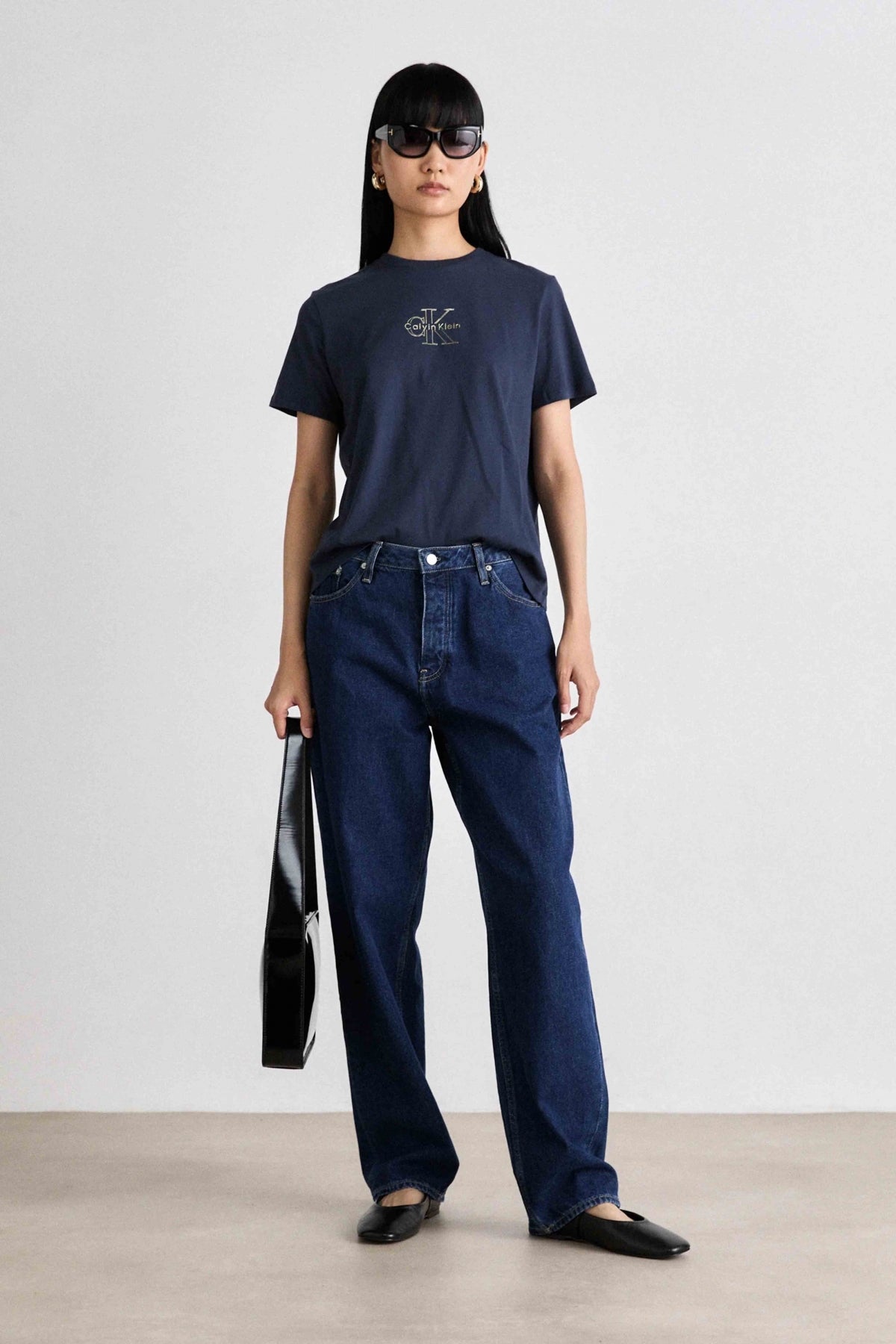 CALVIN KLEIN SS CLASSIC FOIL MONOLOGO en color AZUL (4)