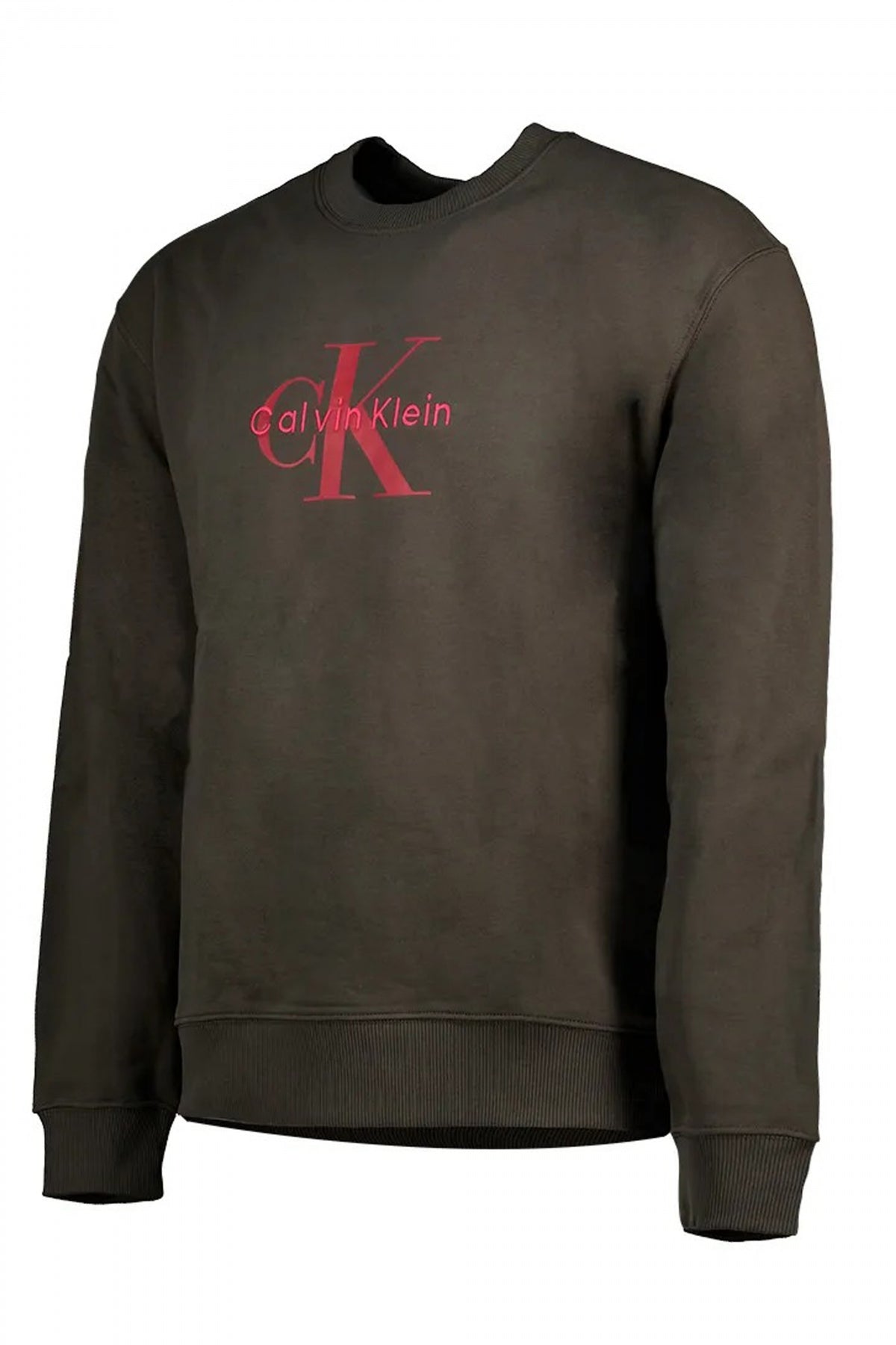 CALVIN KLEIN LS EU TERRY MONOLOGO en color MARRON (3)