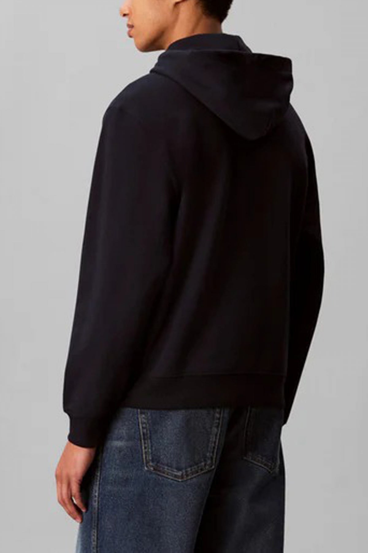 CALVIN KLEIN LS EU TERRY MICRO MON en color AZUL (3)