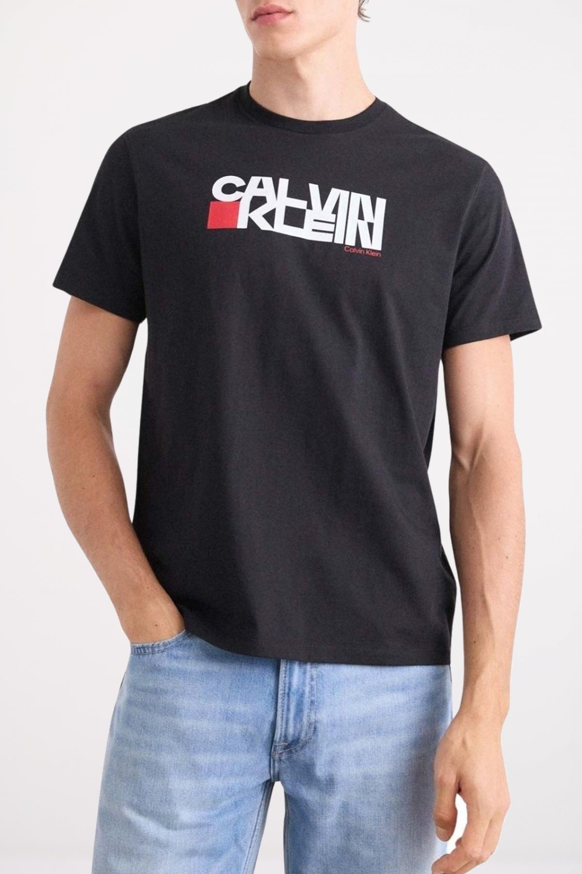 CALVIN KLEIN SS s EU CK REDBOX GRAP en color NEGRO (1)