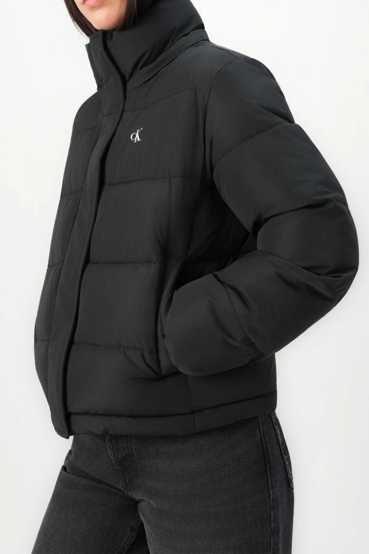 CALVIN KLEIN MATTE MONOLOGO MW SHORT en color NEGRO (4)