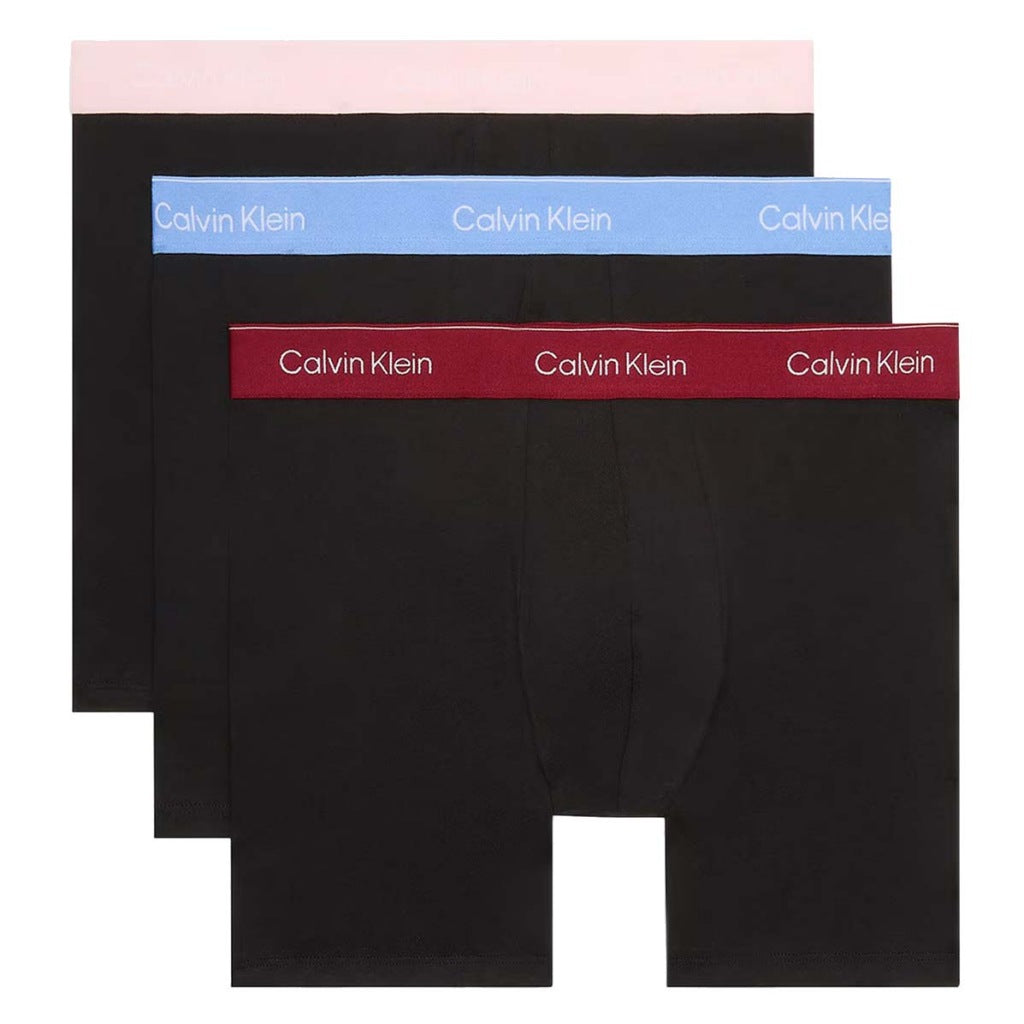 CALVIN KLEIN BOXER BRIEF PK en color NEGRO (3)