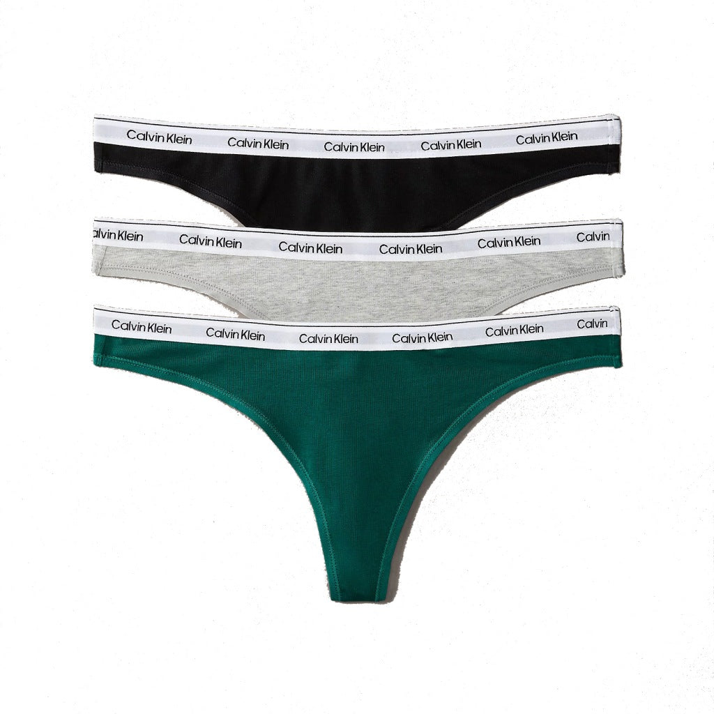 CALVIN KLEIN THONG PK en color MULTICOLOR (3)