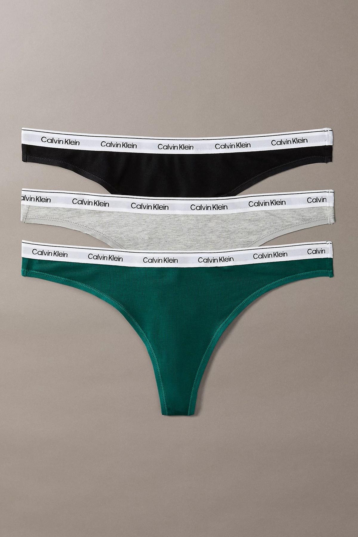CALVIN KLEIN THONG PK en color MULTICOLOR (1)