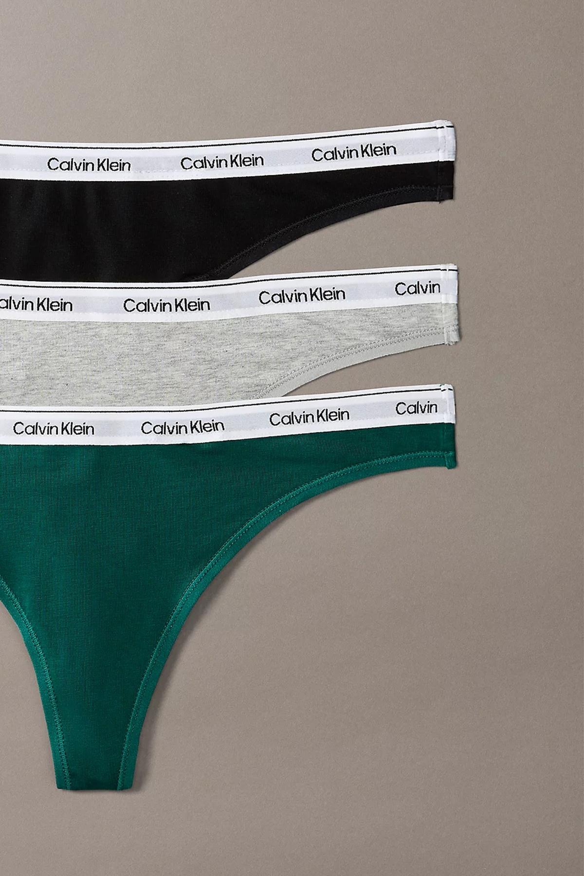 CALVIN KLEIN THONG PK en color MULTICOLOR (2)