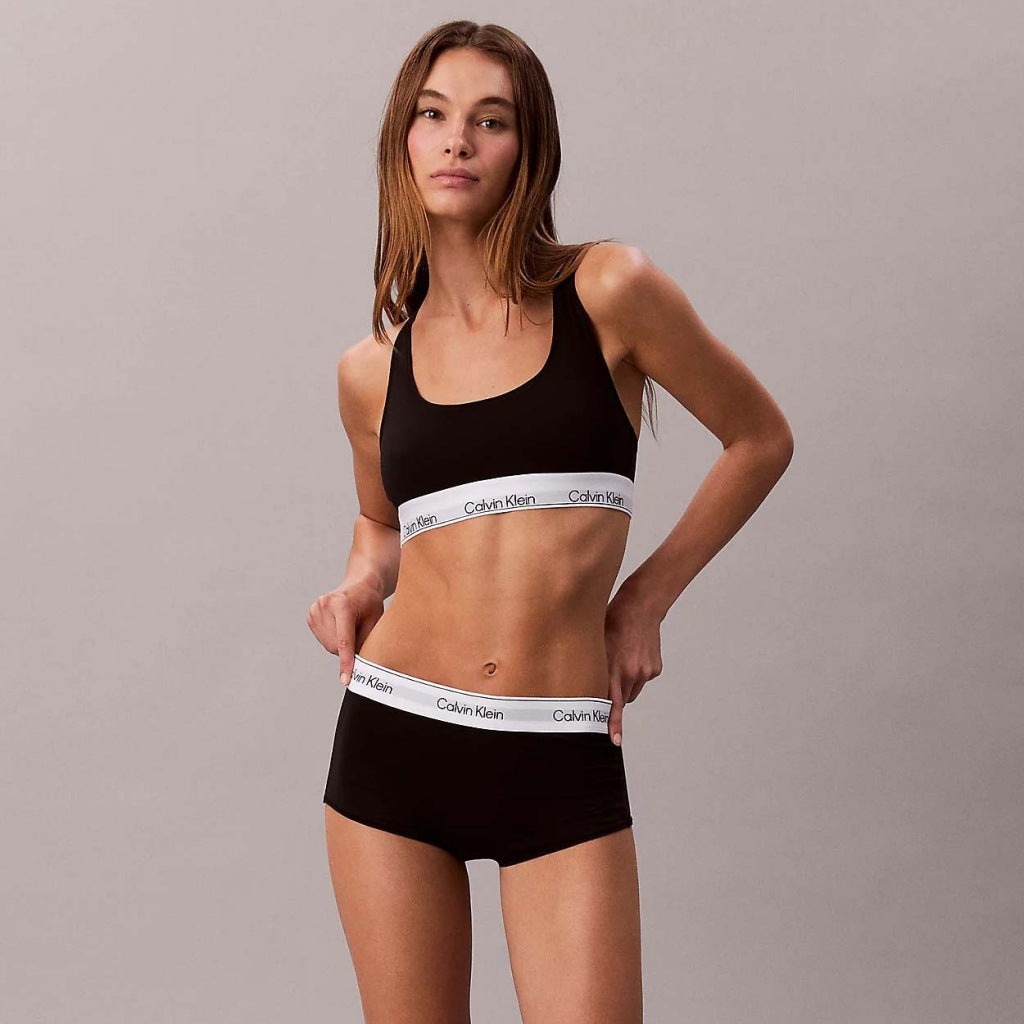 CALVIN KLEIN UNLINED BRALETTE en color NEGRO (6)