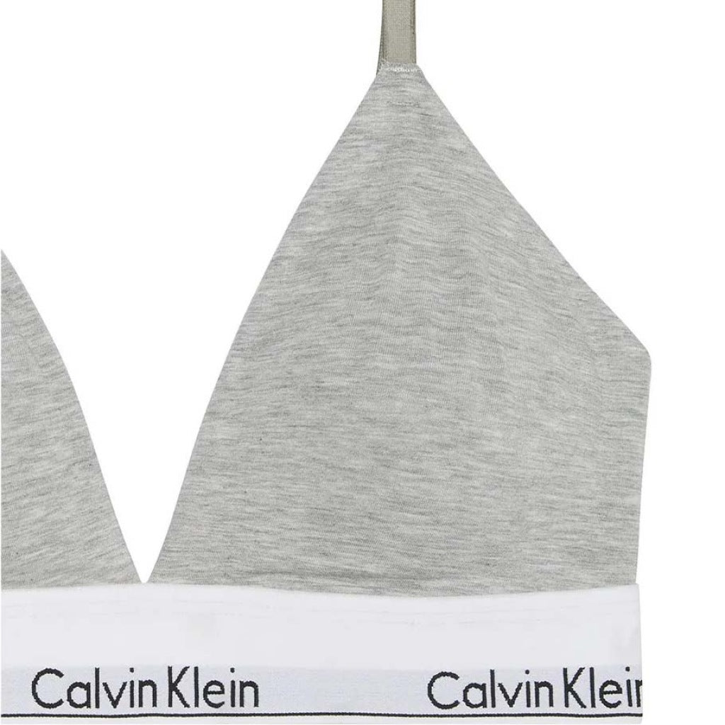 CALVIN KLEIN LIGHTLY LINED TRIANGLE en color GRIS (6)