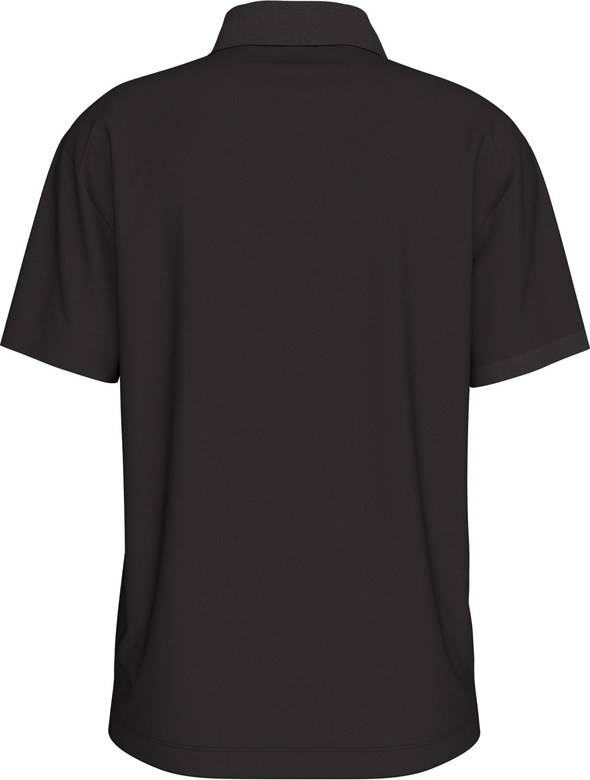CALVIN KLEIN LVRFG MONOLOGO CASUAL PIQUE PO en color NEGRO (2)