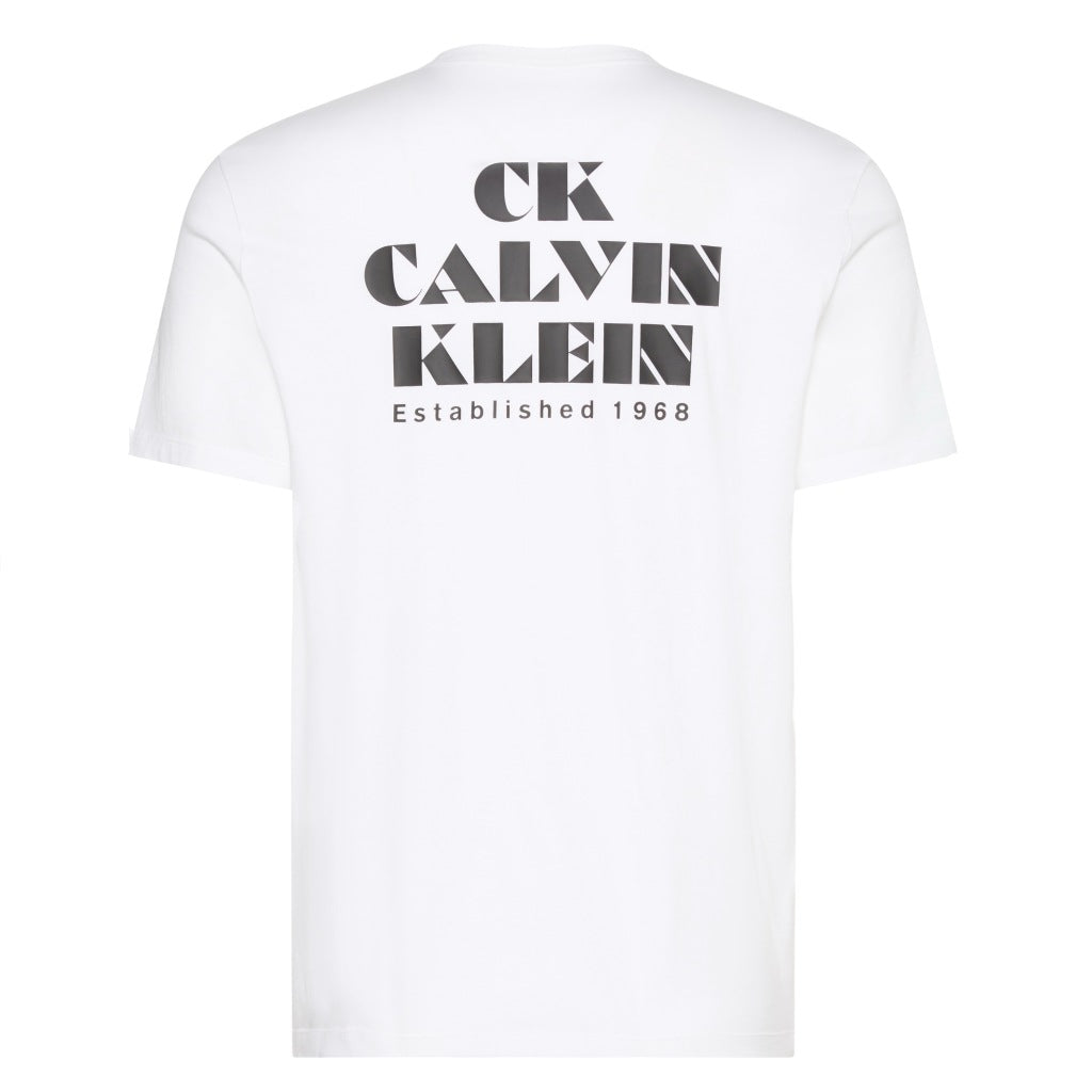 CALVIN KLEIN LVRGG EU CK RESORT GRAPHIC TEE en color BLANCO (5)
