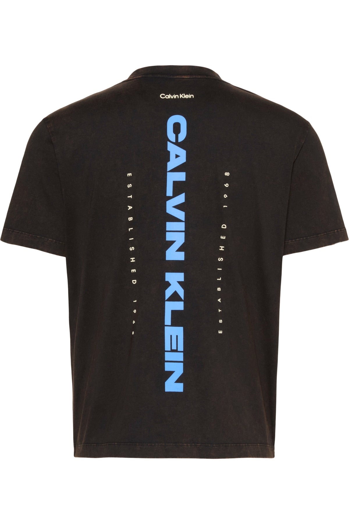 CALVIN KLEIN LVRGG WASHED SPINE GRAPHIC TEE en color NEGRO (1)