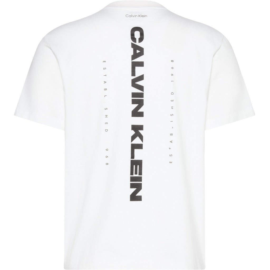 CALVIN KLEIN LVRGG WASHED SPINE GRAPHIC TEE en color BLANCO (5)