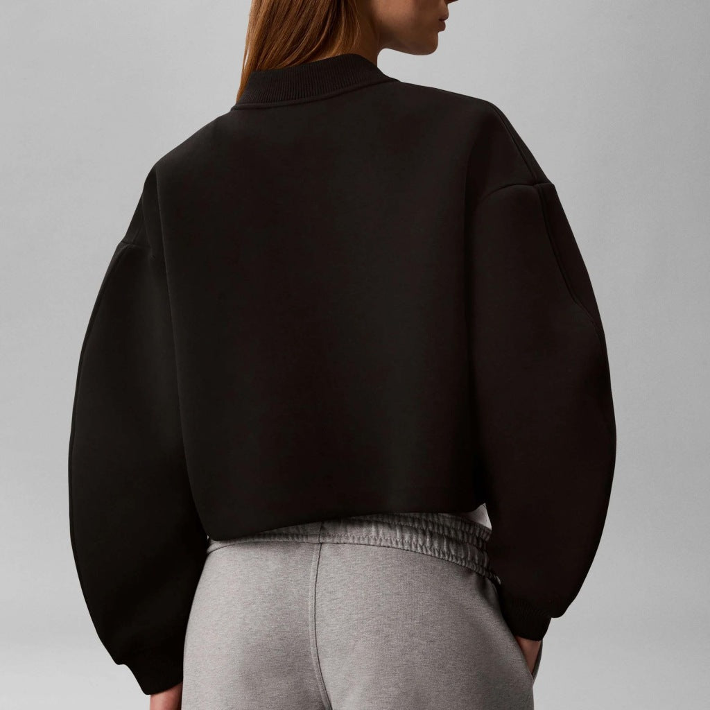 CALVIN KLEIN LVAB CROPPED SPORTY SCUBA en color NEGRO (5)