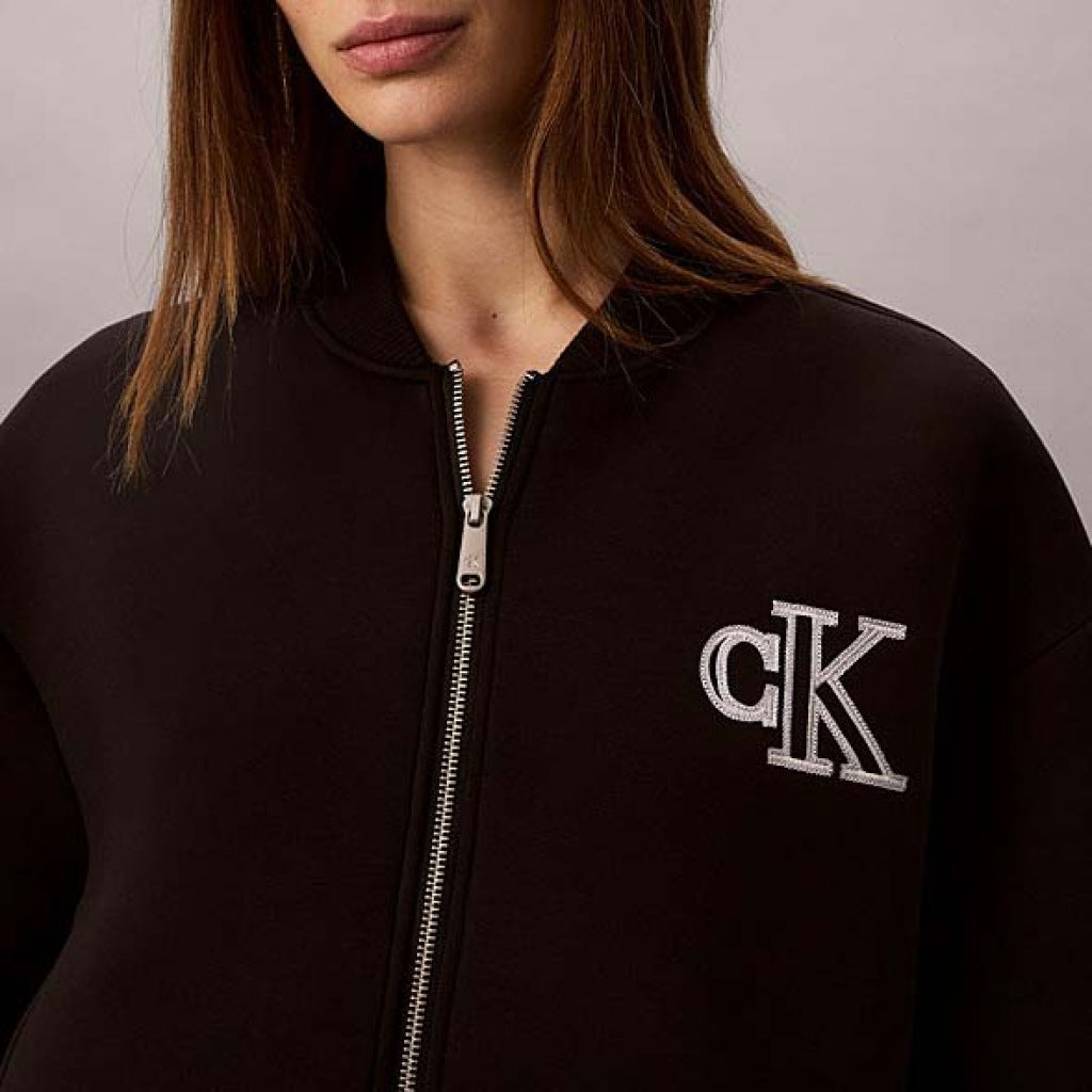 CALVIN KLEIN LVAB CROPPED SPORTY SCUBA en color NEGRO (6)