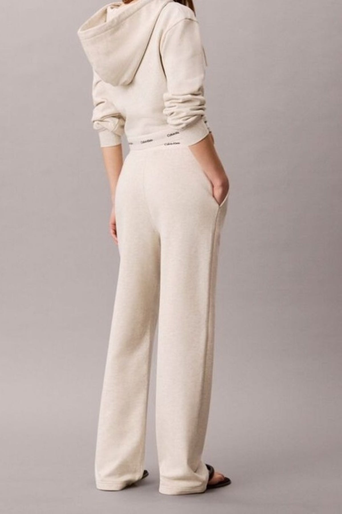 CALVIN KLEIN LVGG TERRY LOGO WAISTBAND en color BLANCO (2)