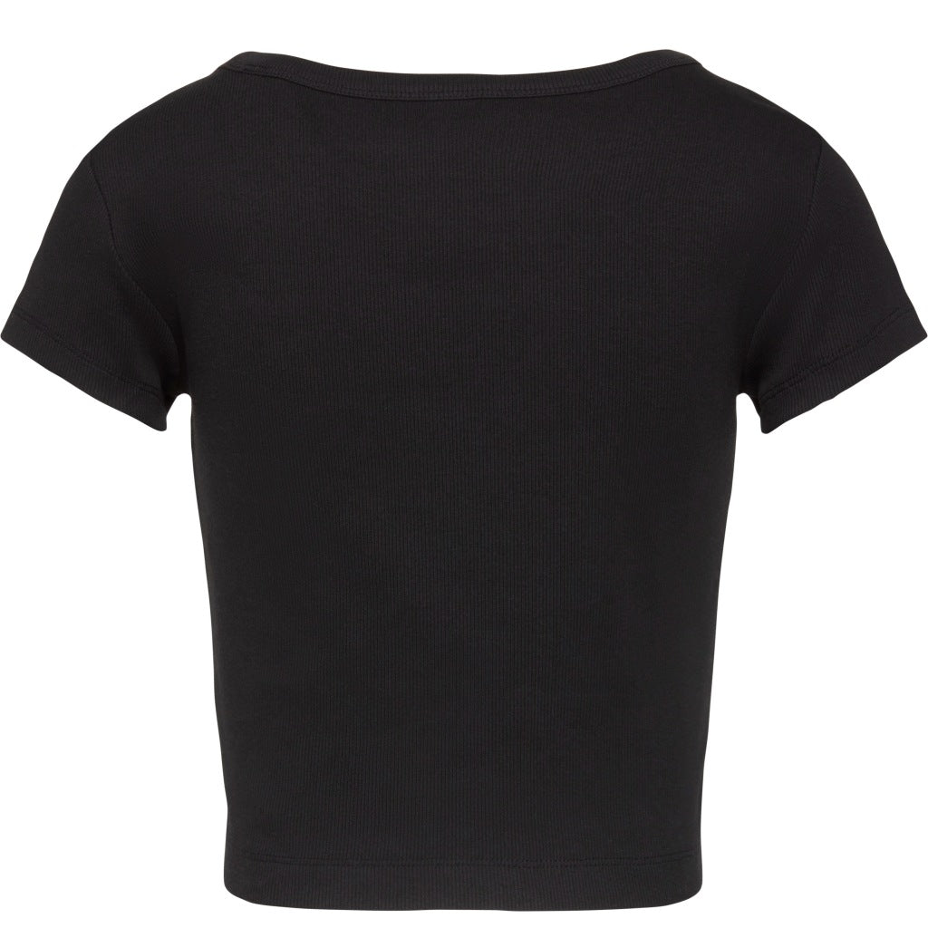 CALVIN KLEIN LVCG WOVEN LABEL X BABY en color NEGRO (5)