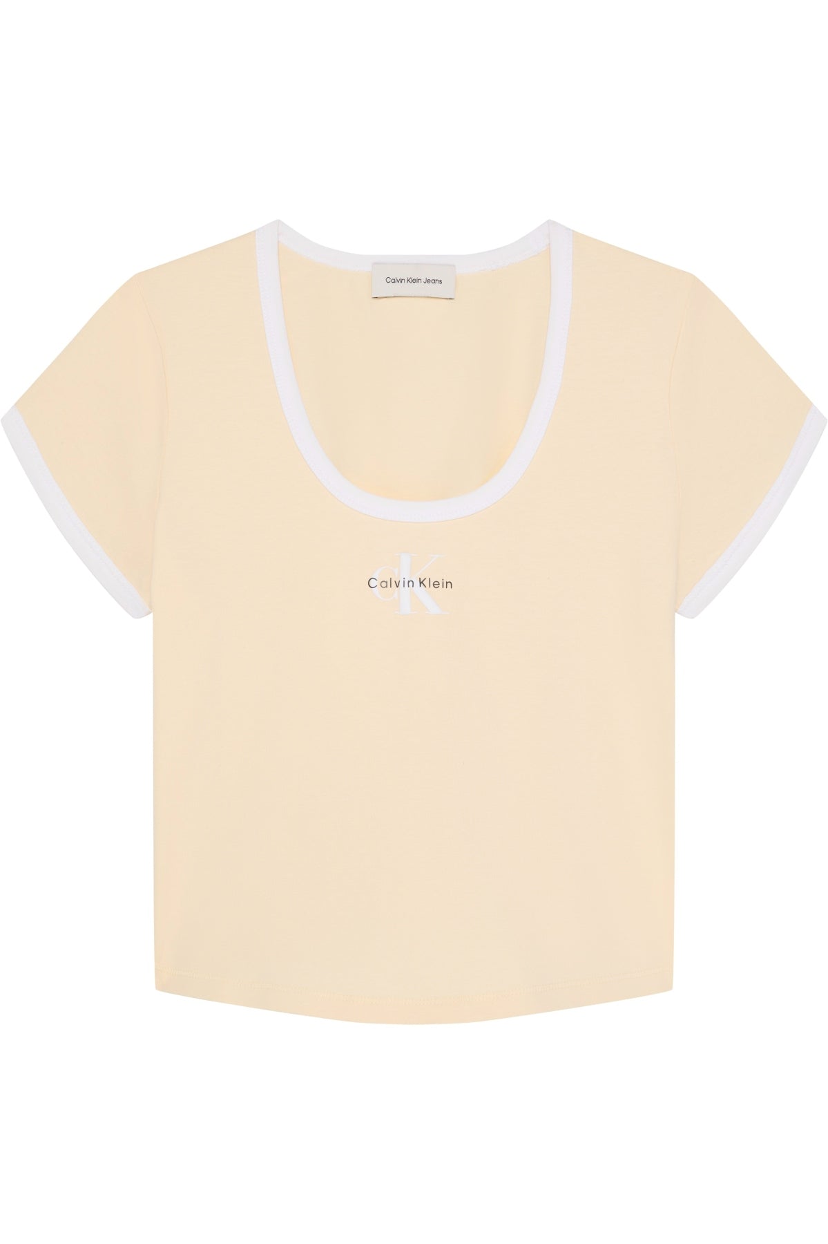 CALVIN KLEIN LVGG SS MONOLOGO SCOOP en color AMARILLO (1)