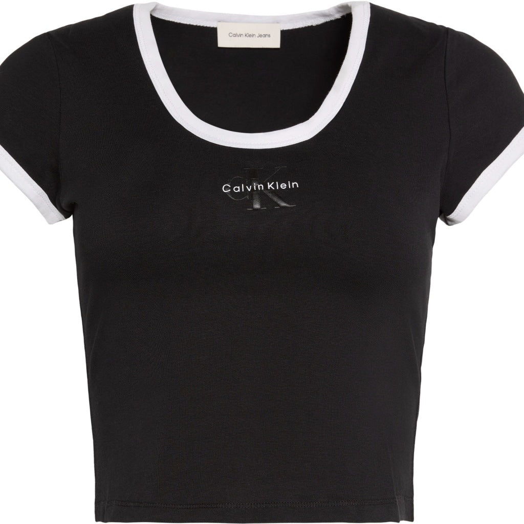 CALVIN KLEIN LVGG SS MONOLOGO SCOOP en color NEGRO (4)