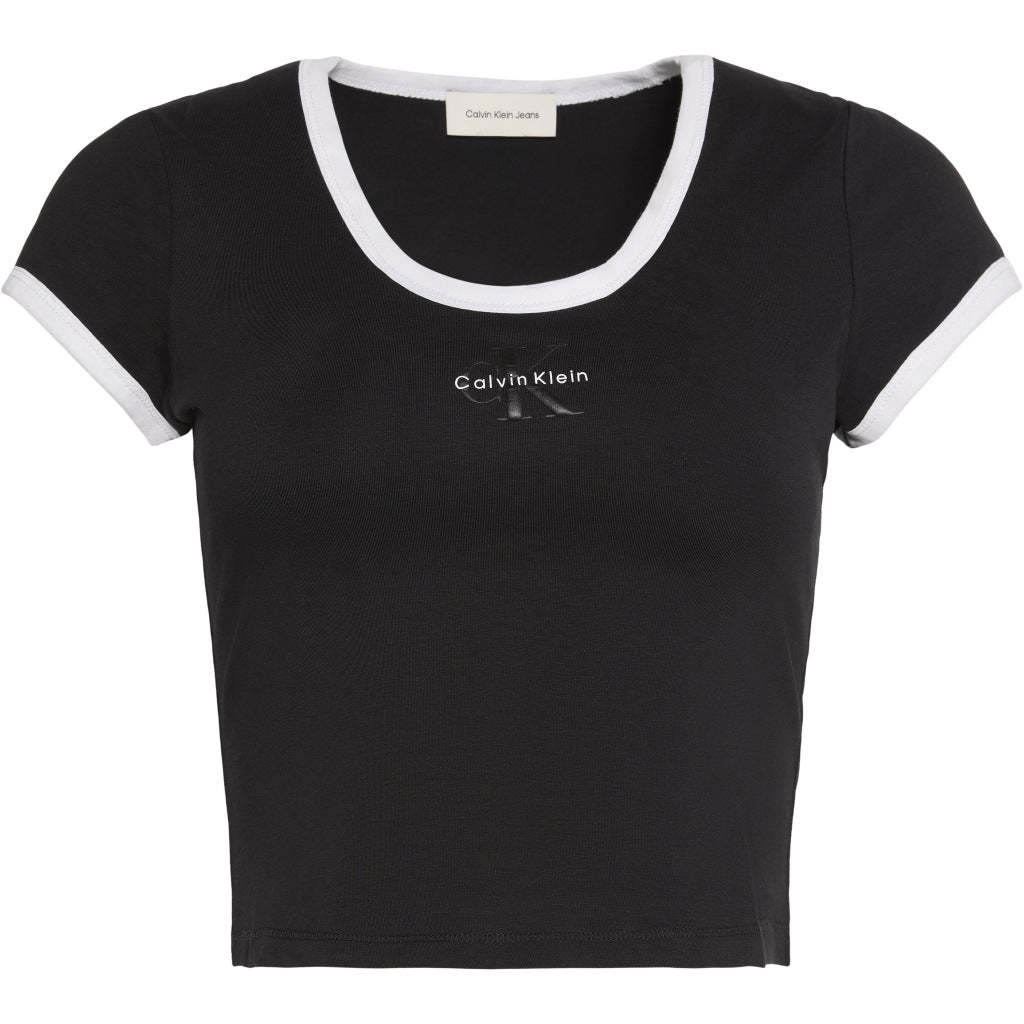 CALVIN KLEIN LVGG SS MONOLOGO SCOOP en color NEGRO (5)
