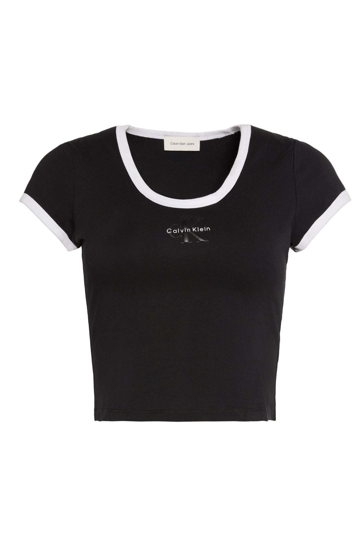 CALVIN KLEIN LVGG SS MONOLOGO SCOOP en color NEGRO (1)