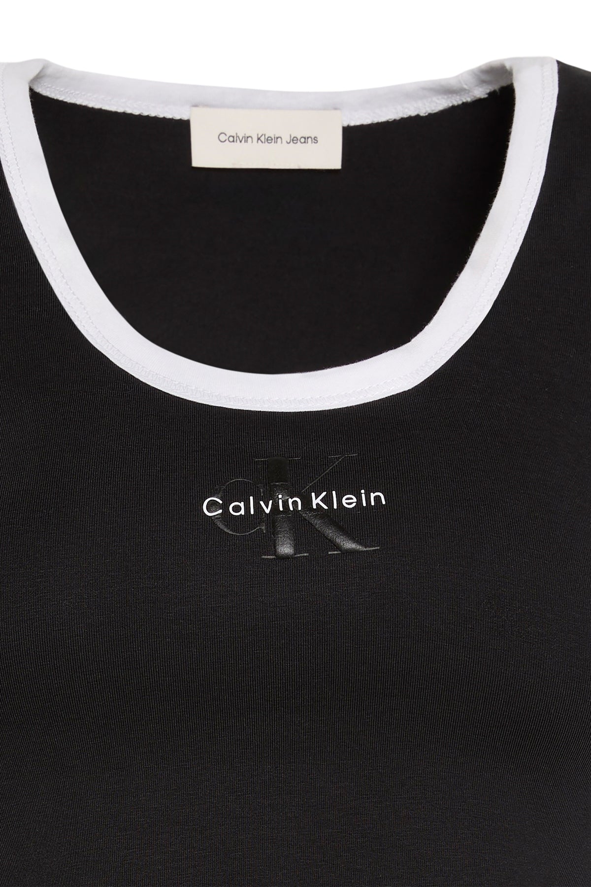 CALVIN KLEIN LVGG SS MONOLOGO SCOOP en color NEGRO (3)