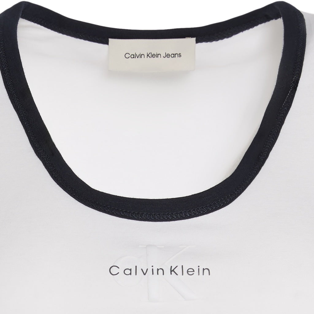 CALVIN KLEIN LVGG SS MONOLOGO SCOOP en color BLANCO (8)