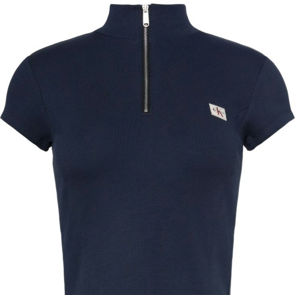 CALVIN KLEIN LVGG SS WOVEN LABEL X BABY en color AZUL (4)