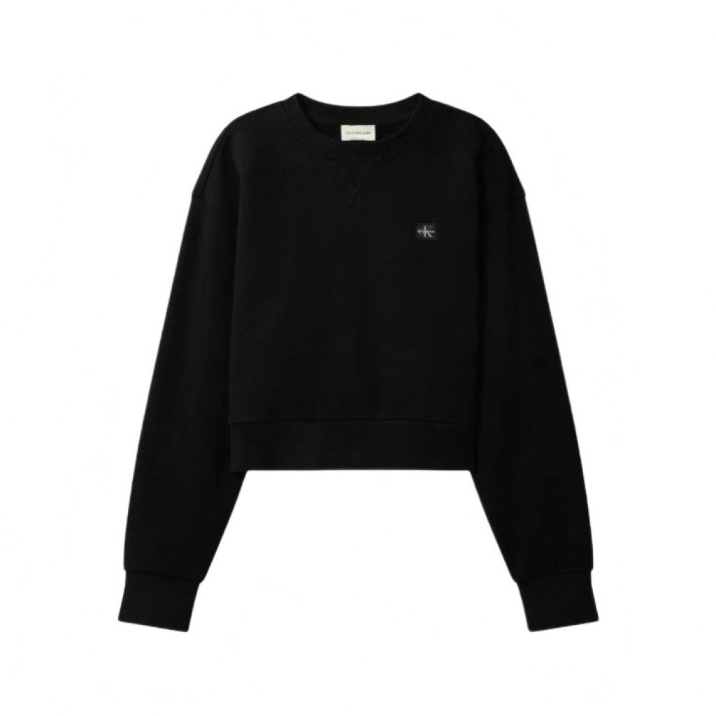 CALVIN KLEIN LVCG FRENCH TERRY WOVEN en color NEGRO (5)