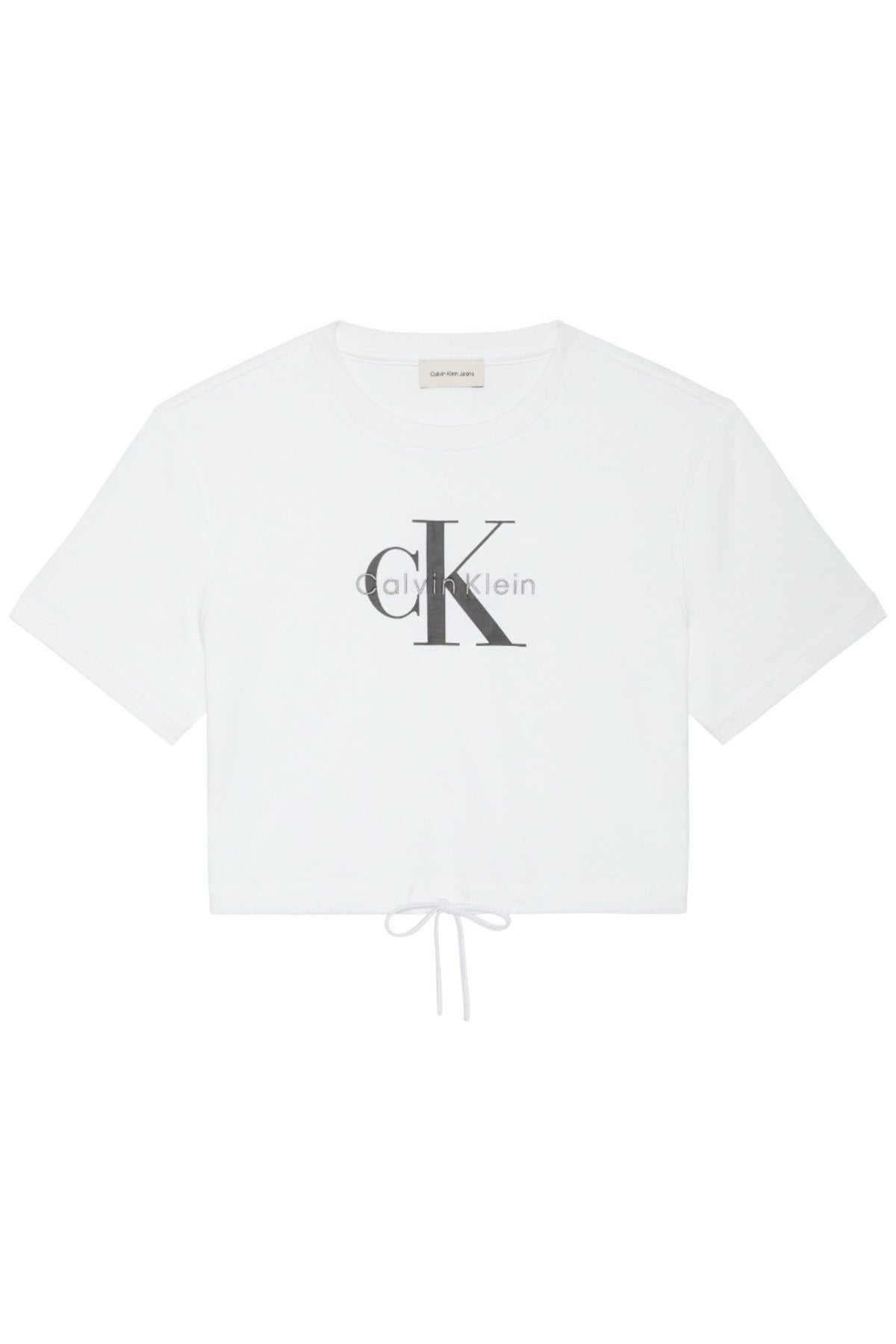CALVIN KLEIN LVGG SS MONOLOGO CROPPED en color BLANCO (4)