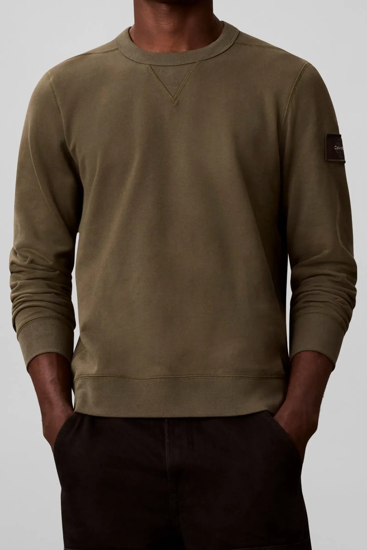 CALVIN KLEIN LVRJG TERRY BADGE CN SWEATS en color (1)