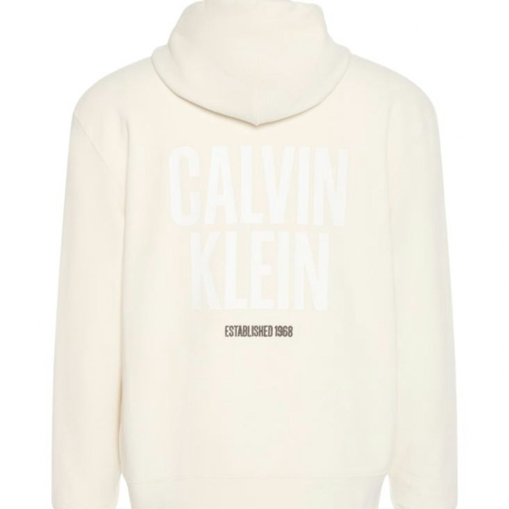 CALVIN KLEIN LVRHG FLEECE EU BOLD CLVN K en color BLANCO (5)