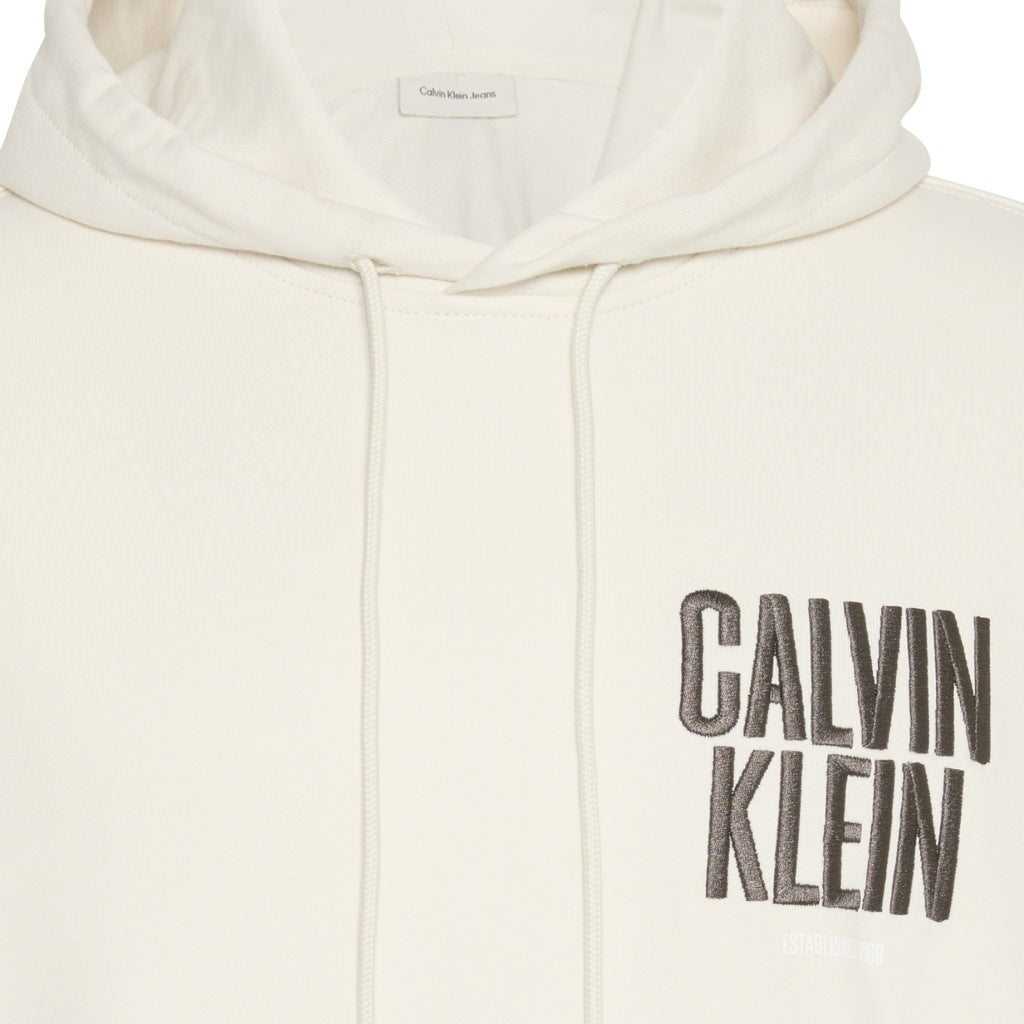 CALVIN KLEIN LVRHG FLEECE EU BOLD CLVN K en color BLANCO (6)