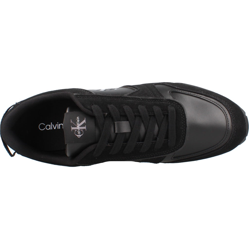 CALVIN KLEIN YMYM TOOTHY RUNNER IRREGULAR en color NEGRO (7)