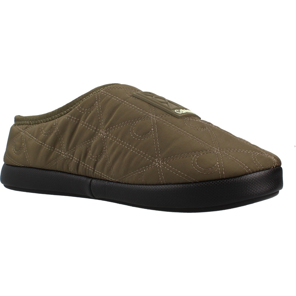 CALVIN KLEIN HMHM HOME SLIPPER QUILTED RIP en color VERDE (5)