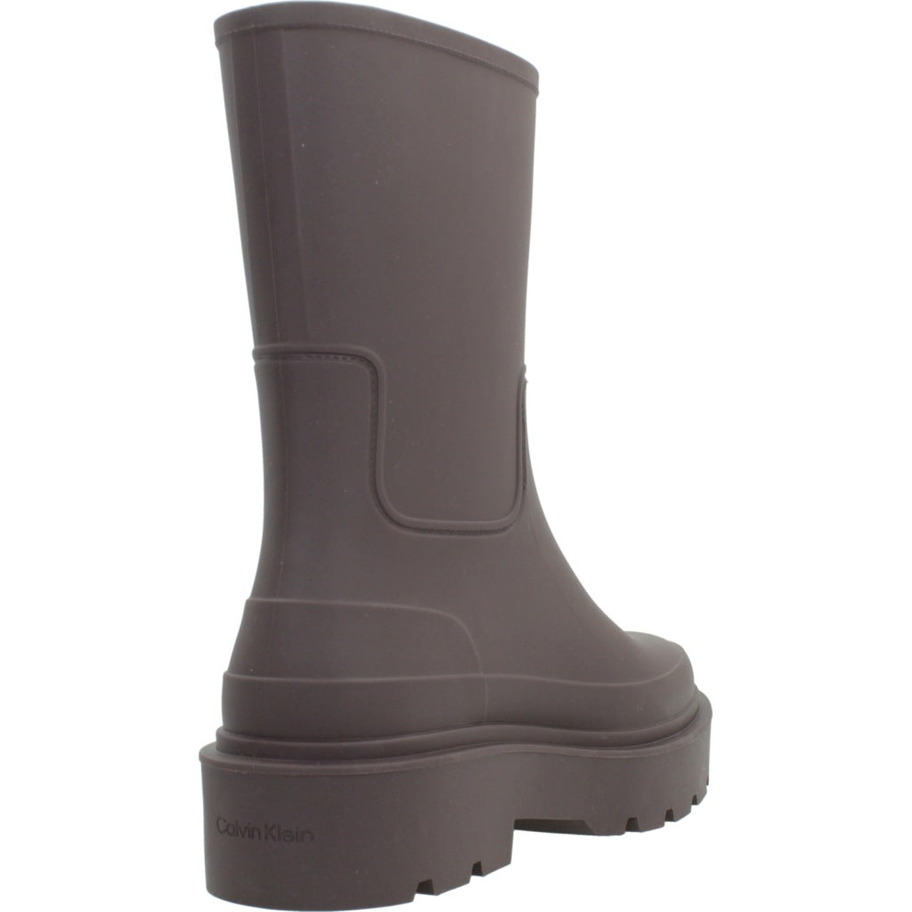 CALVIN KLEIN HWHW RAINBOOT RUBBER en color BURDEOS (3)