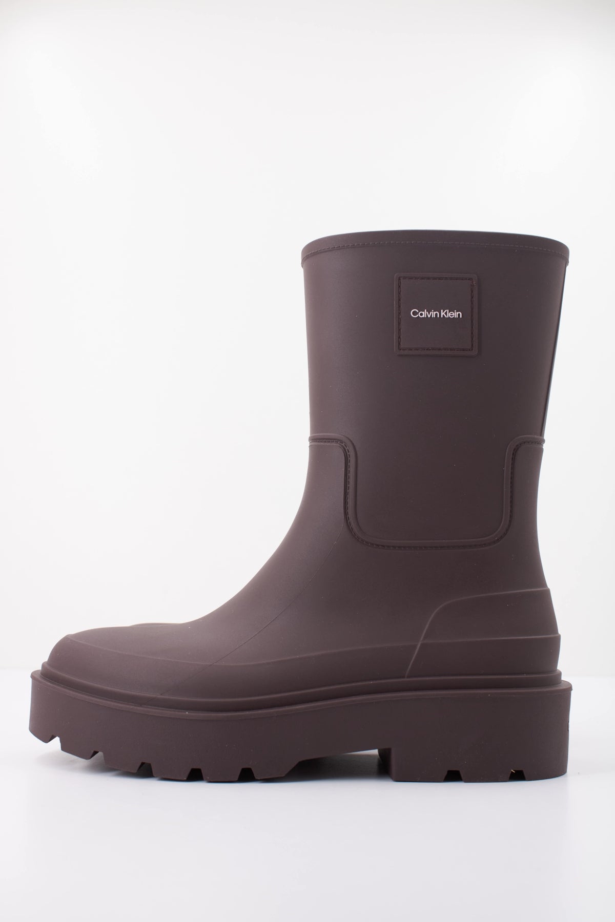 CALVIN KLEIN HWHW RAINBOOT RUBBER en color BURDEOS (1)