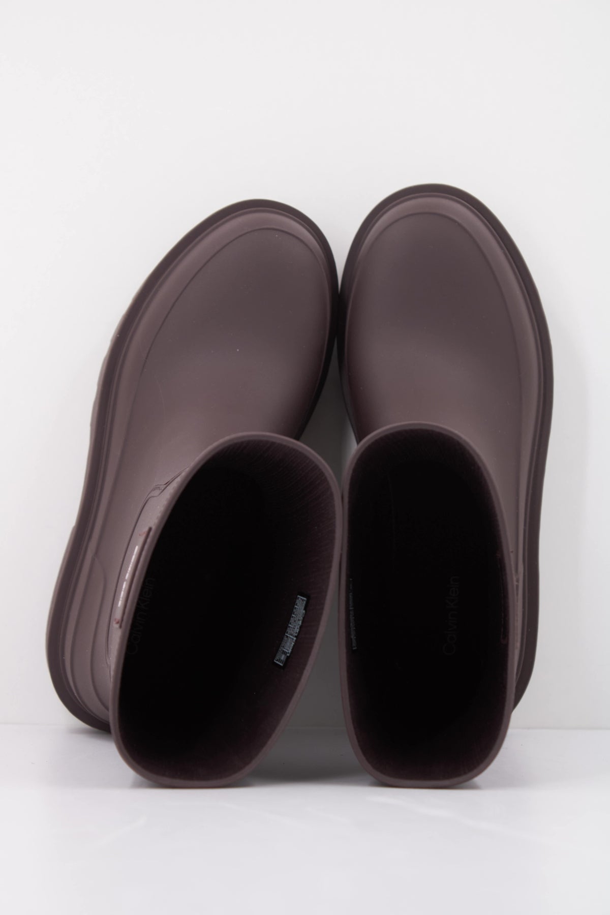 CALVIN KLEIN HWHW RAINBOOT RUBBER en color BURDEOS (3)