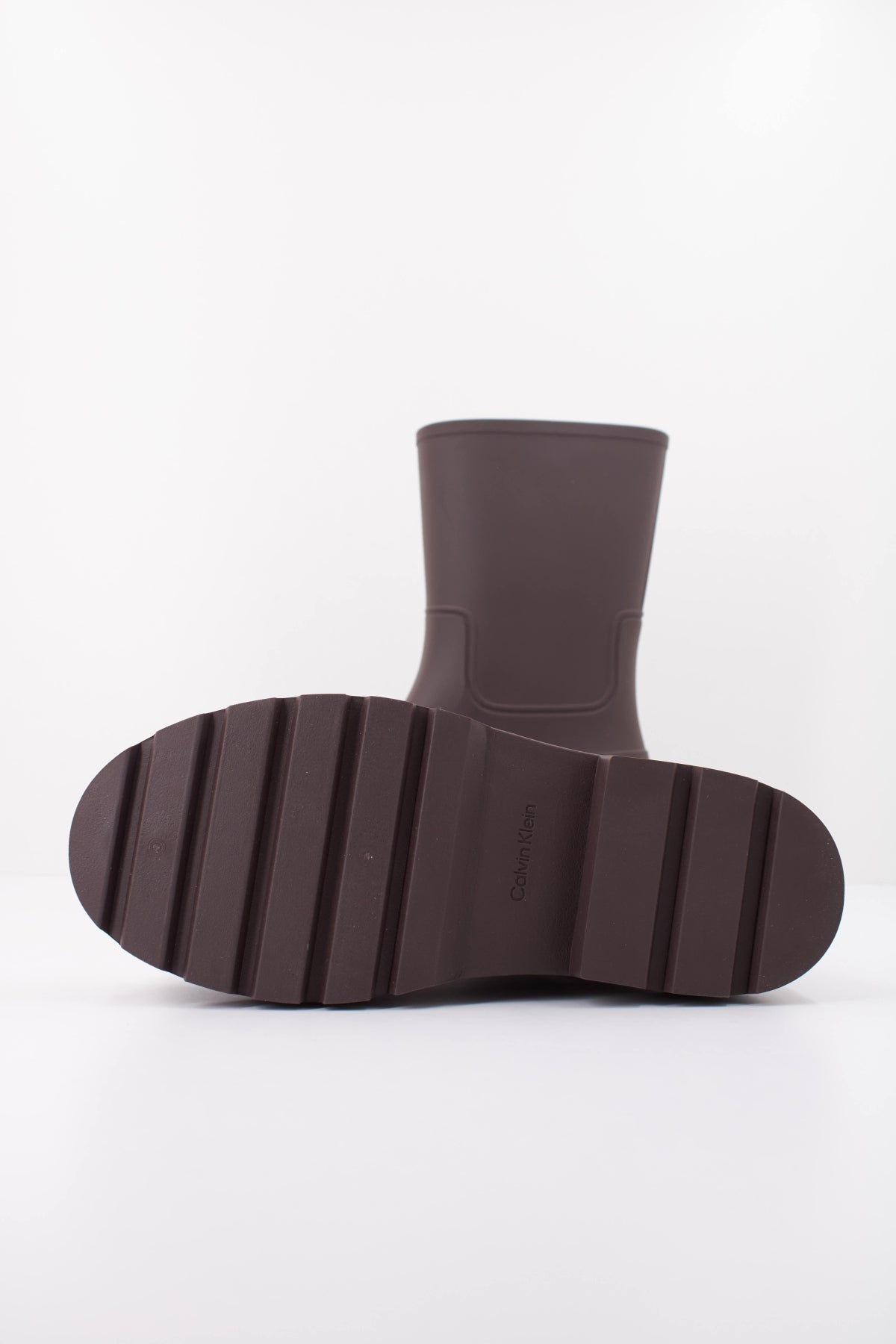 CALVIN KLEIN HWHW RAINBOOT RUBBER en color BURDEOS (5)