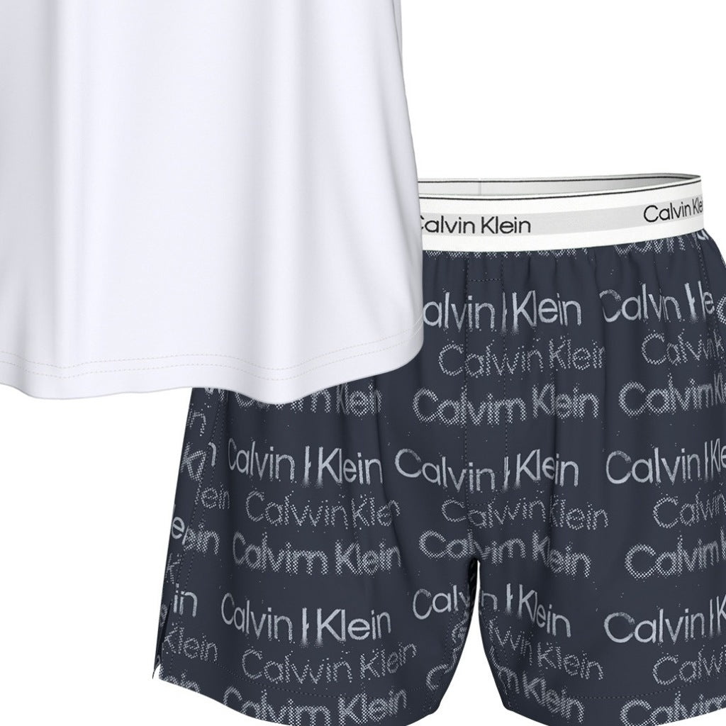 CALVIN KLEIN LVNM CREW POPLIN BOXER SET en color MULTICOLOR (5)