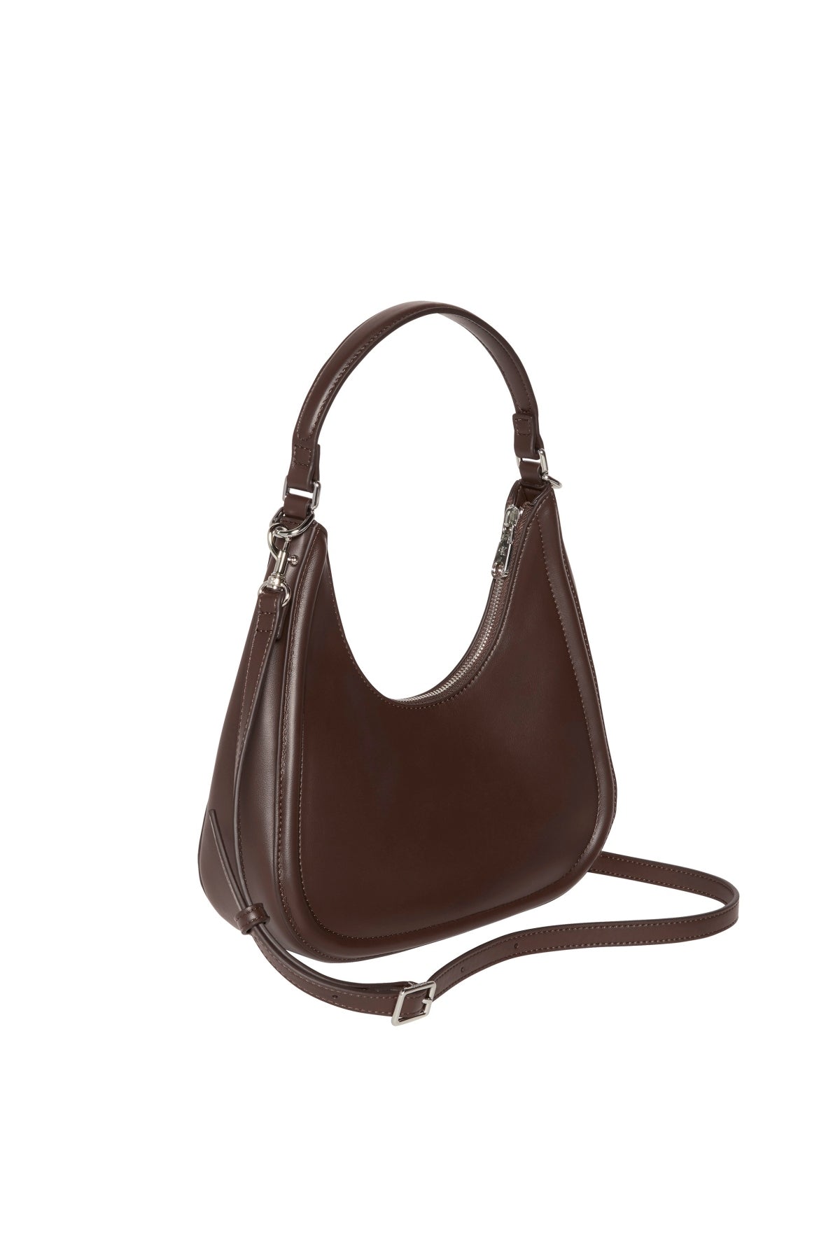 CALVIN KLEIN LVFG BOLD CK SMALL CRESCENT B en color MARRON (2)