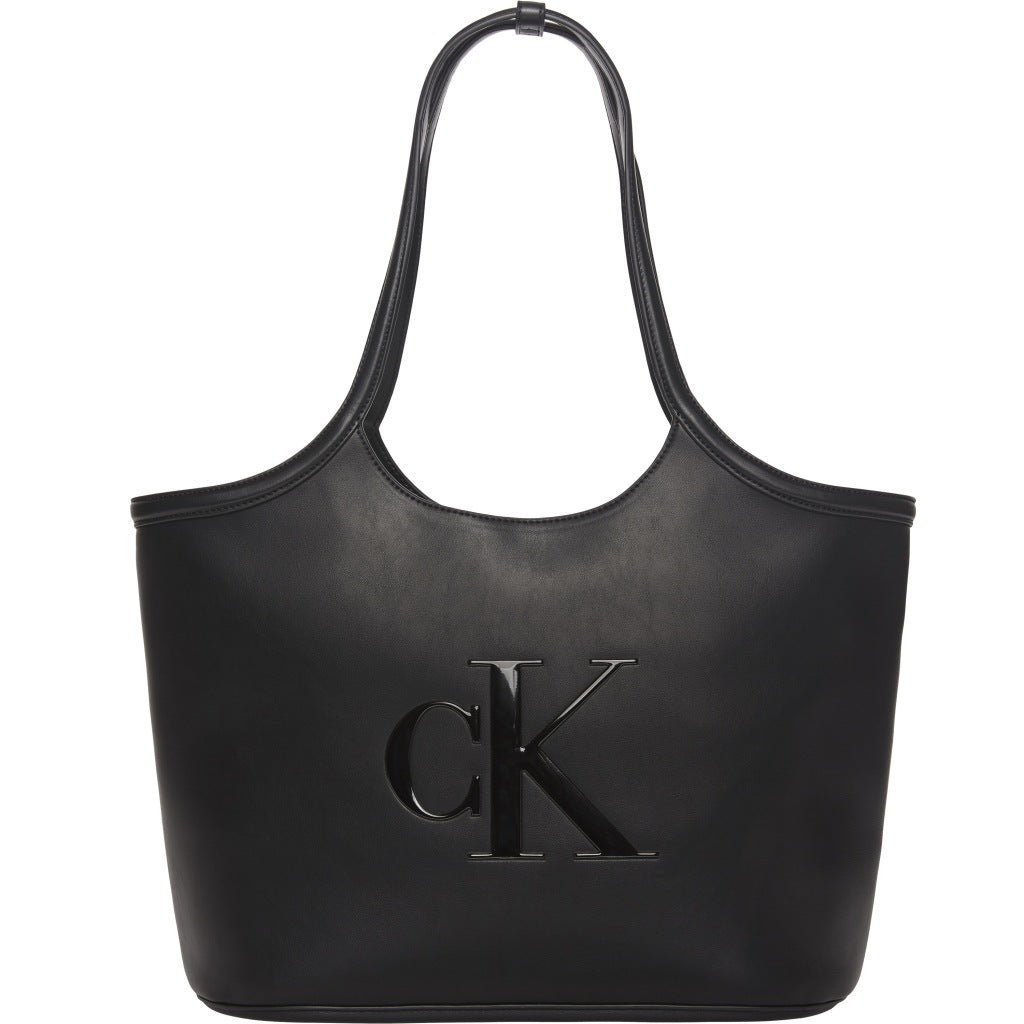 CALVIN KLEIN LVFG BOLD CK SHOPPER en color NEGRO (4)