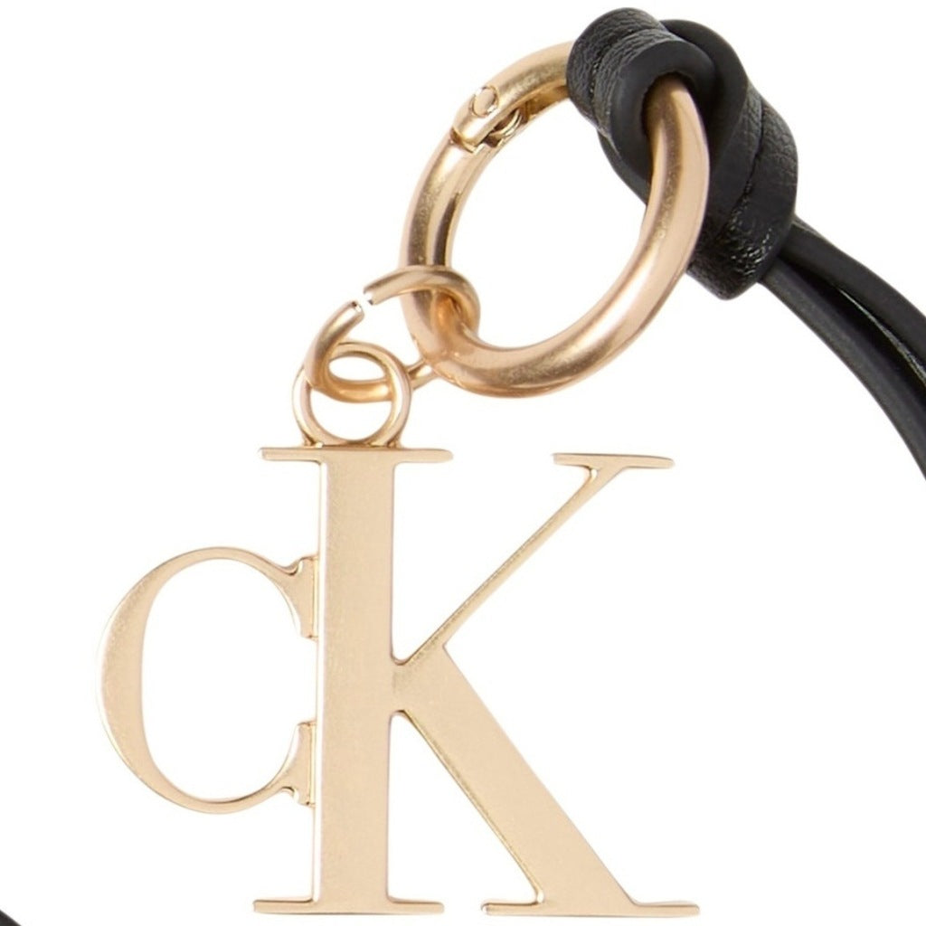 CALVIN KLEIN LVFG CK WALLET CK KEY FOB en color NEGRO (6)