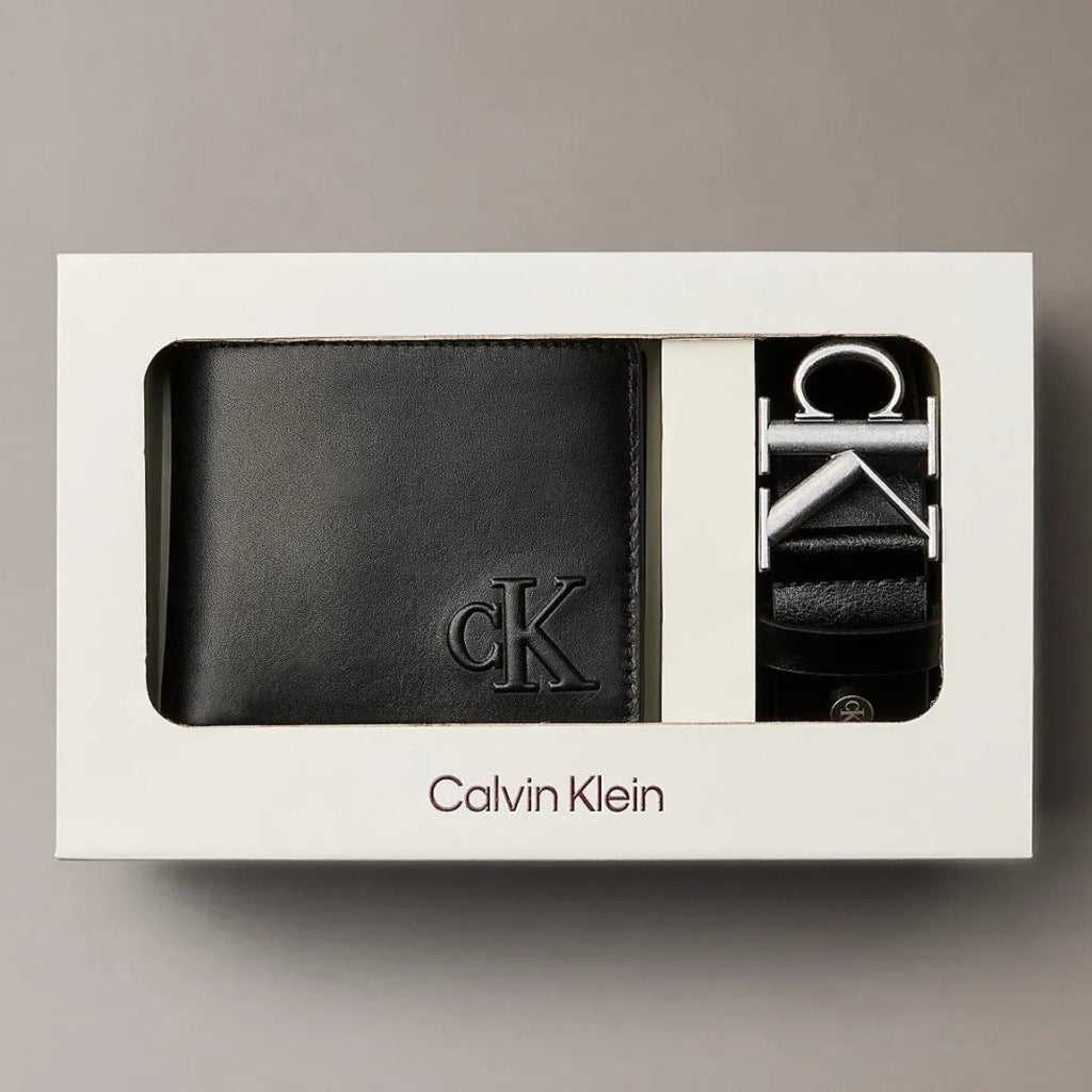 CALVIN KLEIN LVDG CK WALLET BELT en color NEGRO (6)