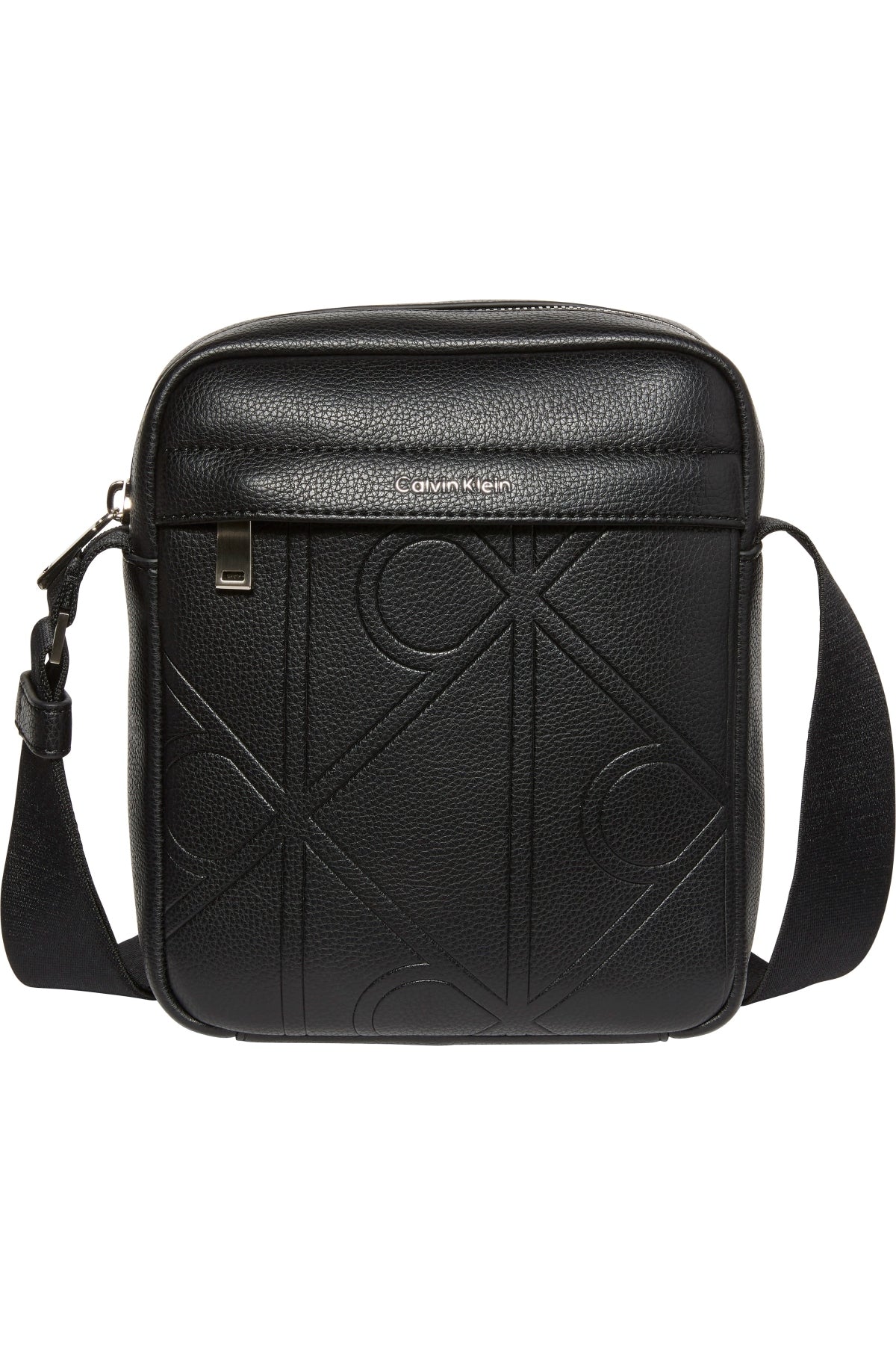 CALVIN KLEIN LVDG EMBLEM AOP EMBOSS REPORT en color NEGRO (1)