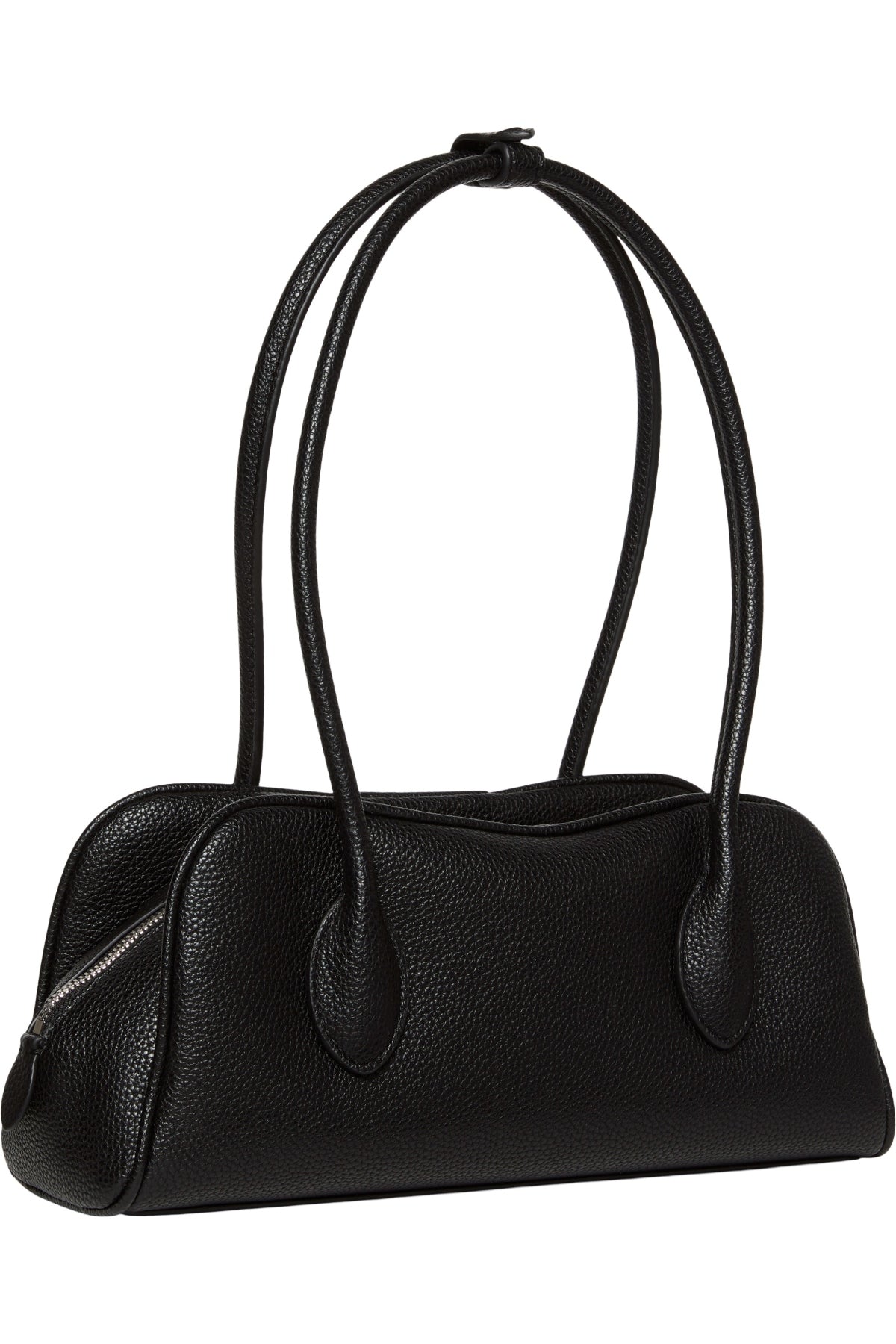 CALVIN KLEIN LVFG EMBLEM TRIO PEBBLE BAG en color NEGRO (2)
