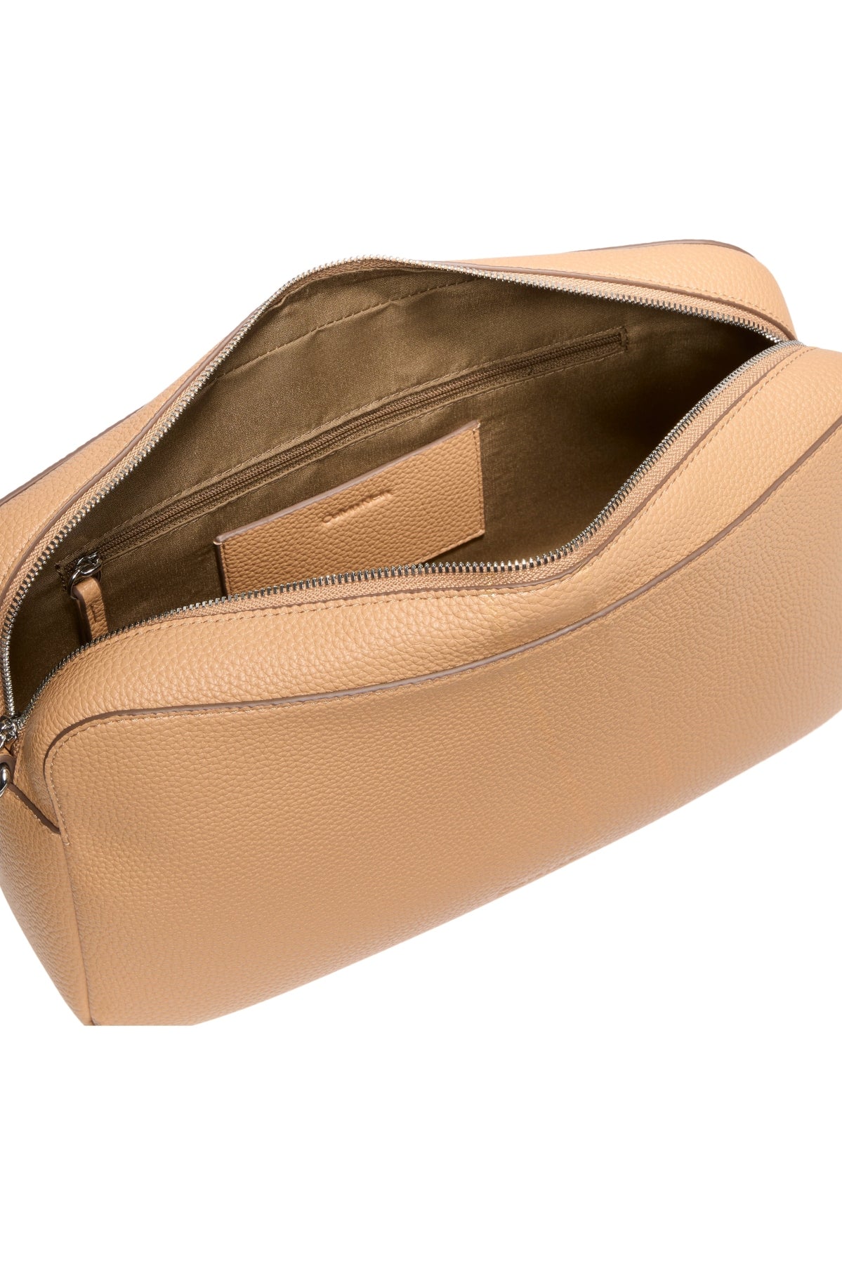 CALVIN KLEIN LVFG WEBBING X STRAP CAMERA en color MARRON CLARO (3)