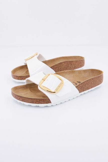 BIRKENSTOCK MADRID BIG BUCKLE BF PATENT en color BLANCO (2)