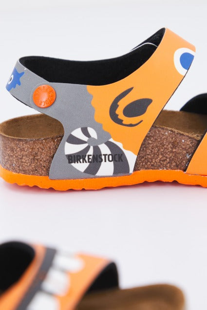 BIRKENSTOCK PALU KIDS BFDD MONSTER en color NARANJA (4)